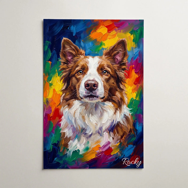 Ritratto di animale in stile pop art