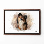 katzenportrait-leinwand-rahmen-walnuss