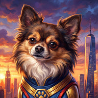Ritratto animali supereroe