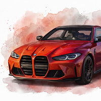 Auto acquerello