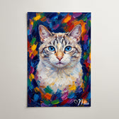 Ritratto di cane in stile pop art dalla tua foto - poster